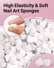 Hasakhi grabbing pen sponge close-up demonstrates secure positioning for precise gradient work.