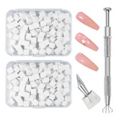 Hasakhi ombre sponge shows seamless gradient for professional nail art.