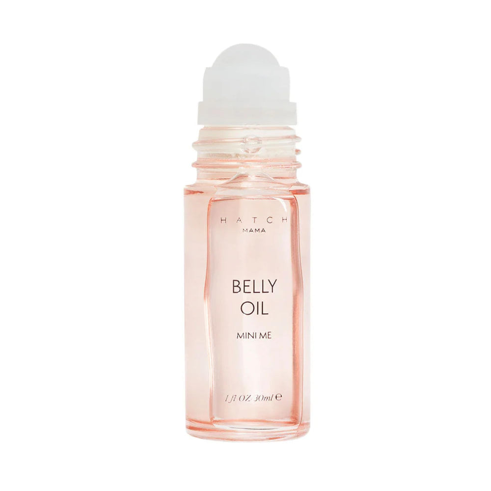 HATCH Belly Oil bottle for pregnancy skincare and soothing hydration