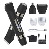 Hatteker 4-in-1 full-body grooming kit for versatile trimming at home