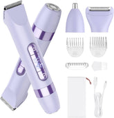 Hatteker 4-in-1 razor front view for efficient full-body grooming