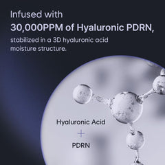 HAUA Hyaluronic PDRN bead-in-serum close-up with active delivery
