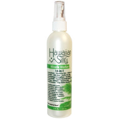 Hawaiian Silky 14-in-1 Miracle Worker bottle pour for effortless detangling and subtle volume.