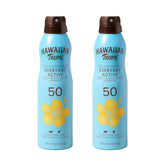 Hawaiian Tropic Everyday Active spray bottle ready for outdoor workouts.