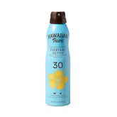 Hawaiian Tropic Island Sport Sunscreen Spray, bote claro con coco, protección para piel activa.