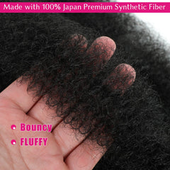 Hbegant Afro Twist 24in 3-pack quick install for beginners.