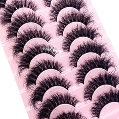 HBZGTLAD 100% hand-knotted lash band for durable, comfortable daily wear.