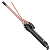 HCAH 3-8 inch small curling iron wand delivers tight, defined curls with precision.