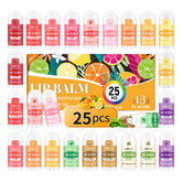 HCKLM mini lip balm 25-pack flavor variety for daily lip care
