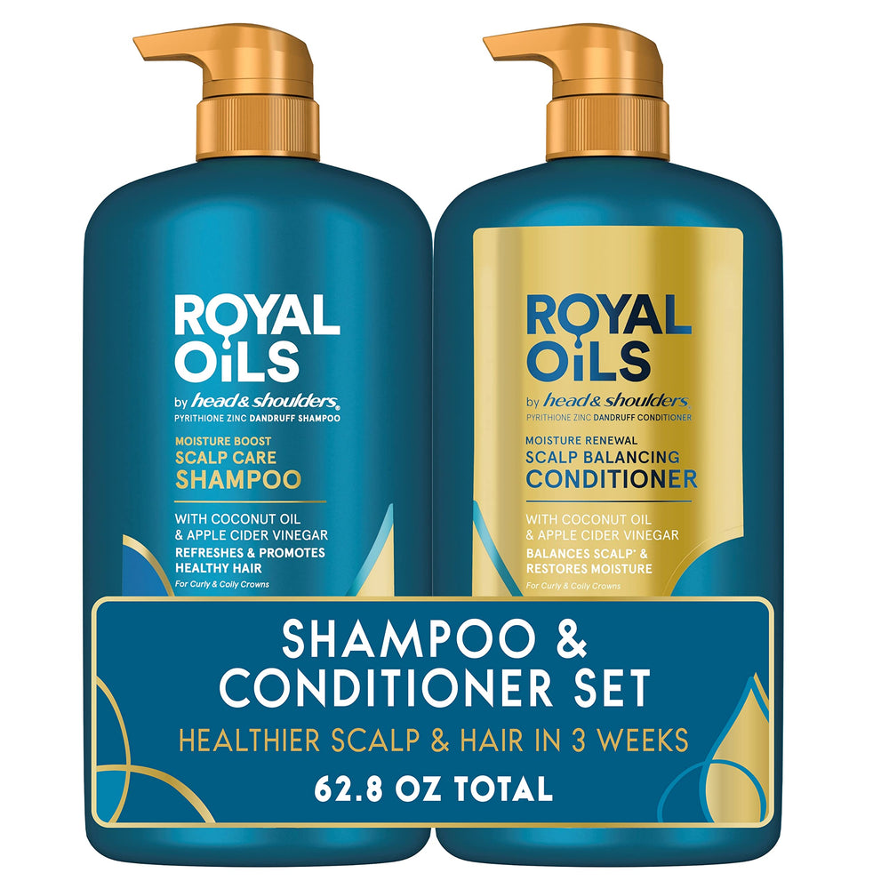 Head & Shoulders Royal Oils shampoo bottle with moisturizing formula for scalp relief