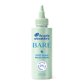 Head & Shoulders Bare Serum ofrece enfriamiento inmediato para el cuero cabelludo.