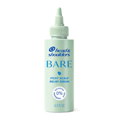 Head & Shoulders Bare Serum ofrece enfriamiento inmediato para el cuero cabelludo.