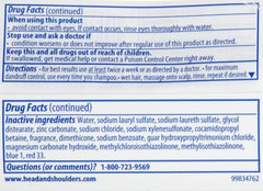Head & Shoulders Classic Clean bottle on display, promising a clean scalp and flakes control.