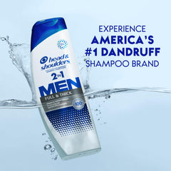 Head & Shoulders zinc formula bottle cap emphasizing dandruff protection