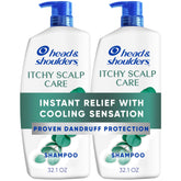 Head & Shoulders itchy scalp care shampoo bottle with eucalyptus for refreshing scalp comfort