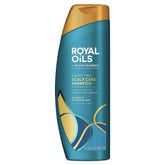 Head & Shoulders Royal Oils bottle with coconut, promoting nourished scalp for curly hair.