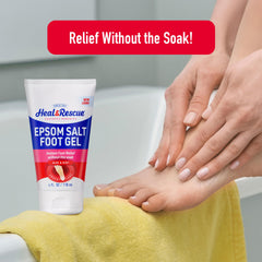 Heal&Rescue gel de pies, aplicación manual para alivio rápido