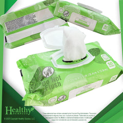 Healthy Surplus Equate toallitas exfoliantes húmedas, textura suave para limpieza facial diaria.