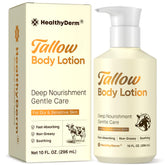 HealthyDerm crema de cuerpo con manteca de vaca nutre piel seca cada día