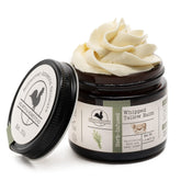 Hearth and Homestead whipped tallow balm unscented jar — creamy texture for daily nourishment.