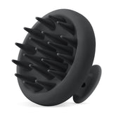 HEETA scalp massager with soft bristles provides relaxing scalp massage and cleansing.