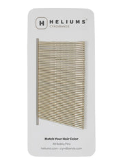 Heliums horquillas rubio claro 2pulgadas onduladas para fijar peinados diarios