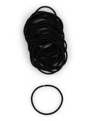 Heliums lazo delgado gris claro 2 mm, ideal para peinados diarios.