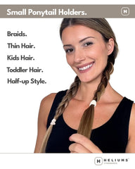 Heliums: ligas para trenzas que mantienen el peinado sin tirones