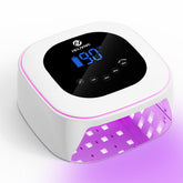 HELIVIVE Cordless UV Nail Lamp front view for fast at-home gel manicures.