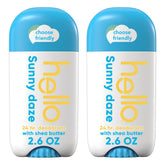 Desodorante Hello Sunny Daze en barra para protección diaria sin aluminio