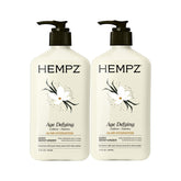 Hempz Age Defying 2Pack bottle front for deep hydration.