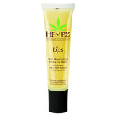 Bálsamo labial Hempz en tubo para hidratación profunda de labios.