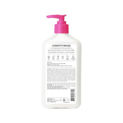 Hempz Buttercream Vanilla Lotion cream dispense shot highlights creamy texture.