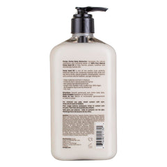 Hempz Body Moisturizer Original 17 oz pump in use for smooth, controlled application.
