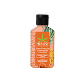 Hempz gel de ducha mini con packaging frontal, hidrata y suaviza la piel