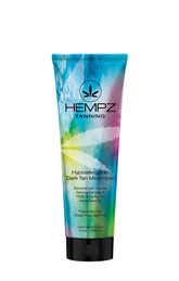 HEMPZ hypoallergenic dark tan maximizer bottle for fragrance-free sensitive skin