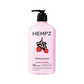 Hempz Loción Corporal: detalle de la botella para uso diario