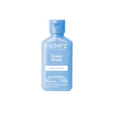 Hempz Loción corporal Ocean Breeze mini en envase, ideal para hidratación diaria.
