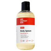 Her Fantasy Box Body Splash Yummy, botella, hidratación duradera para piel suave.