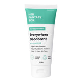 Desodorante Her Fantasy Box con menta en envase, frescura duradera.