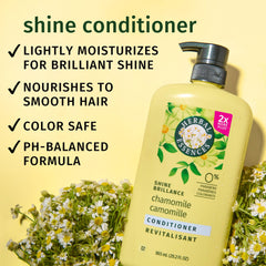 Aromas de pradera con Herbal Essences Chamomile Shine tras el lavado.