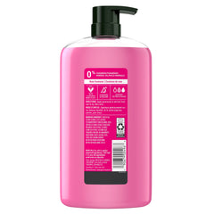 Herbal Essences Color Me Happy conditioner being poured for quick detangling