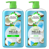 Brand and bottle: Herbal Essences Hello Hydration shampoo for moisturized hair.