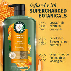 Herbal Essences Honey Daily Moisture, listado de ingredientes naturales en etiqueta