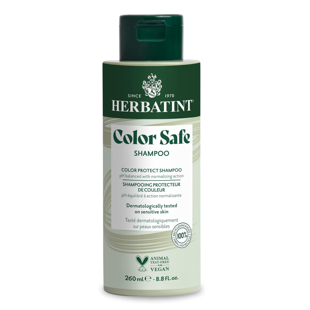 Champú Herbatint Normalizante para color teñido con aloe vera limpia y mantiene el color