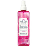Heritage Store agua de rosas: botella spray para refrescar e hidratar la piel.