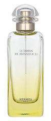 Hermès Le Jardin de Monsieur Li bottle with colorful cap, promotes a vibrant spring vibe.