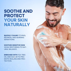 Hermon antifungal soap bar on sink for daily hygiene routine