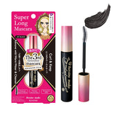 Heroine Make Long and Curl Mascara Advanced Film front view shows lift for all day curl