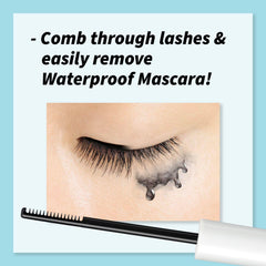Heroine Make Mascara Remover dissolves waterproof masks with ease for tough formulas.